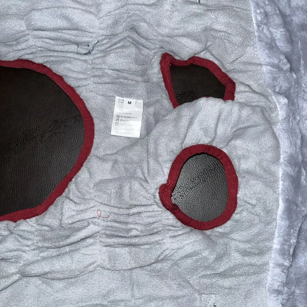 NWT FUAMEY dog coat, size medium red/blue